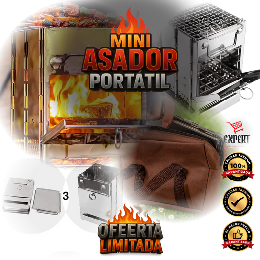 MINI ASADOR  PORTATIL